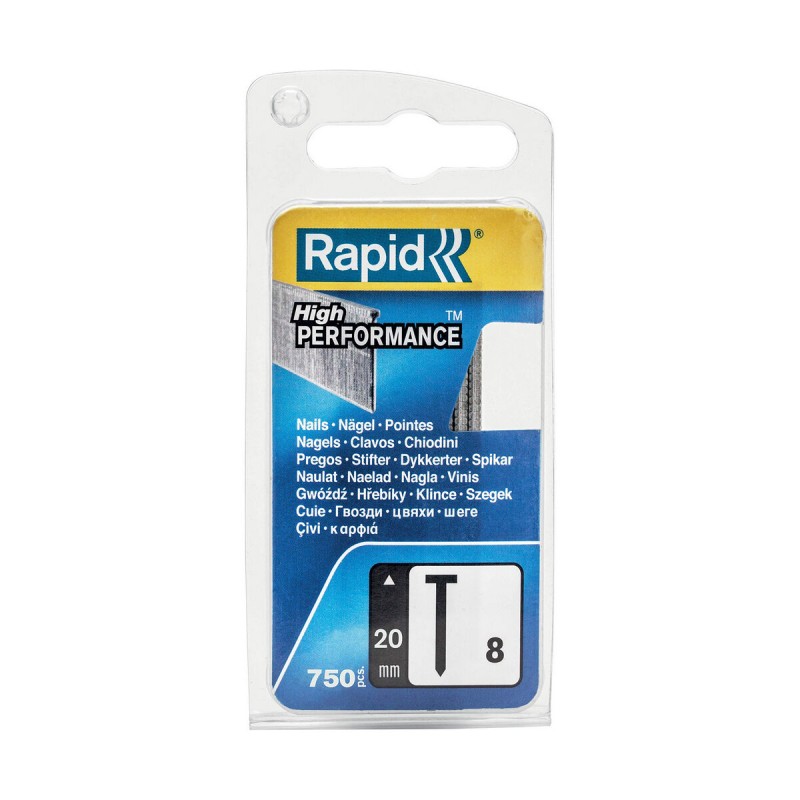 Chiodi per chiodatrice Rapid 40109534 20 mm (750 Unità) Chiodi per chiodatrice Rapid 40109534 20 mm (750 Unità)