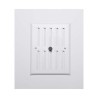 Griglia Fepre Regolabile Alluminio Bianco (17 x 13 cm)