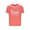 Maglia a Maniche Corte Russell Athletic Amt A30211 Corallo Uomo