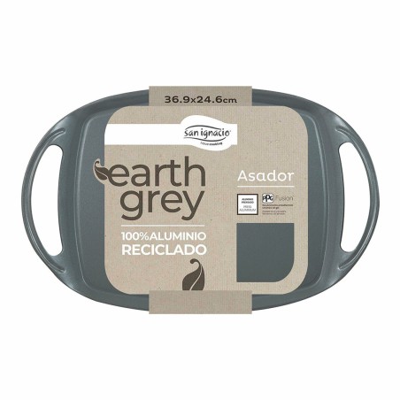 Griglia San Ignacio Earth Grey SG-6755 Grigio 36,9 x 24,6 cm Con manici