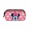 Portaoggetti Triplo Minnie Mouse Karactermania Rosa