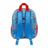 Zaino Scuola 3D Mickey Mouse Karactermania Azzurro 26 x 11 x 31 cm