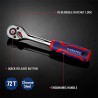 Chiave a cricchetto Workpro 1/2"