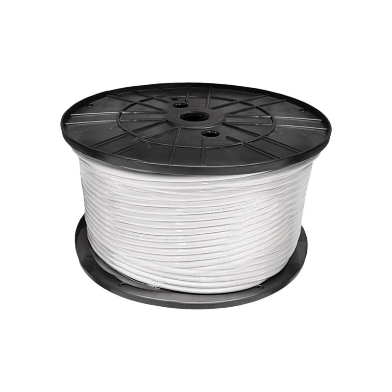 Cavo Elettrico Tubo Sediles Bianco 2 x 0,75 mm 400 m h05vvh2-f Bobina Cavo Elettrico Tubo Sediles Bianco 2 x 0,75 mm 400 m h05vvh2-f Bobina