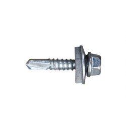 Scatola a viti CELO 7301 Ø 4,8 x 32 mm PZ Punta da trapano Con Rondella Esagonale (500 Unità)