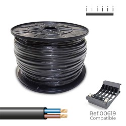 Cavo Elettrico Tubo Sediles Nero 300 m Bobina