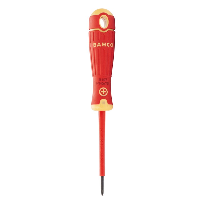 Cacciavite Bahco Bahcofit Phillips PH1 80 mm Cacciavite Bahco Bahcofit Phillips PH1 80 mm
