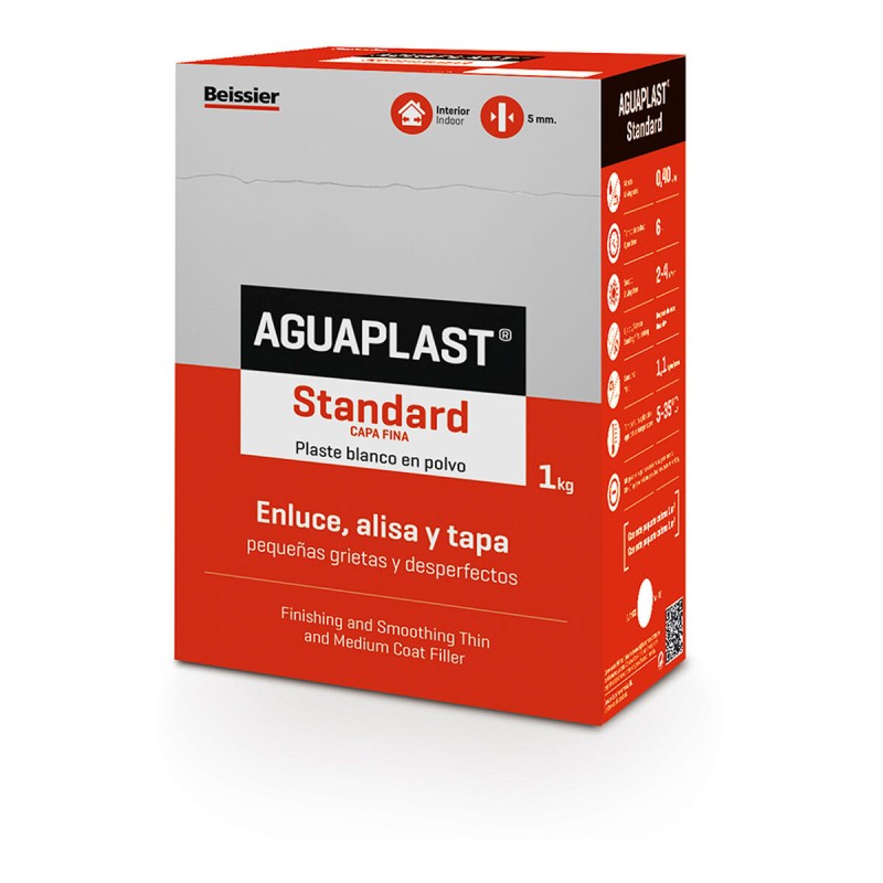 Gesso in polvere Aguaplast 70002-004 Standard Bianco 1 kg Gesso in polvere Aguaplast 70002-004 Standard Bianco 1 kg