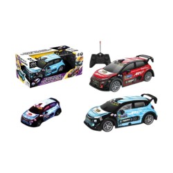 Macchinina Radiocomandata Lumi Racing Azzurro Rosso 1:22 19 x 8 x 7 cm