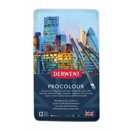 Matite colorate DERWENT Procolour Multicolore