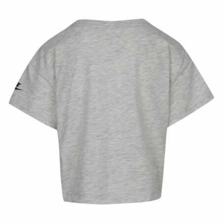 Maglia a Maniche Corte per Bambini Nike Knit  Grigio