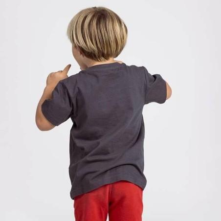 Maglia a Maniche Corte Bambino Spider-Man Grigio scuro