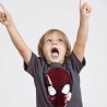 Maglia a Maniche Corte Bambino Spider-Man Grigio scuro