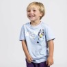 Maglia a Maniche Corte Bambino Bluey Azzurro Chiaro