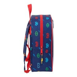 Zaino Scuola PJ Masks Ready Blu Marino 22 x 27 x 10 cm