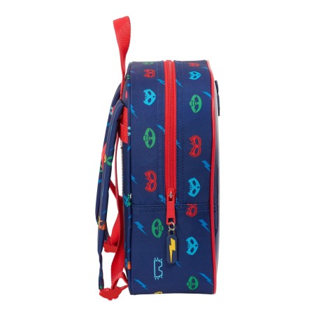 Zaino Scuola PJ Masks Ready Blu Marino 22 x 27 x 10 cm