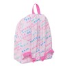 Zaino Scuola Barbie Logomania Rosa chiaro 33 x 42 x 15 cm