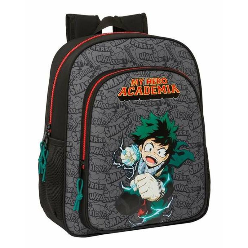 Zaino Scuola My Hero Academia Nero 32 X 38 X 12 cm Zaino Scuola My Hero Academia Nero 32 X 38 X 12 cm