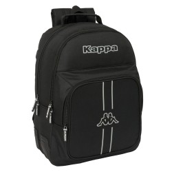 Zaino Scuola Kappa Dark Nero 32 x 42 x 15 cm