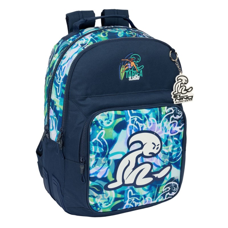 Zaino Scuola El Niño Kook Blu Marino 32 x 42 x 15 cm Zaino Scuola El Niño Kook Blu Marino 32 x 42 x 15 cm