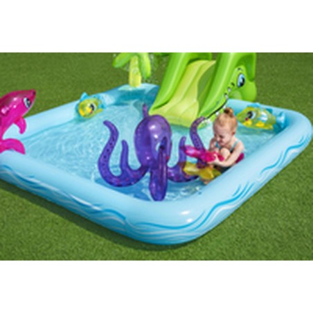 Bestway Piscina Gonfiabile Parco Giochi Acquario 239x206x86 cm +2 Anni Giardino 53052