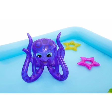 Bestway Piscina Gonfiabile Parco Giochi Acquario 239x206x86 cm +2 Anni Giardino 53052