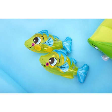 Bestway Piscina Gonfiabile Parco Giochi Acquario 239x206x86 cm +2 Anni Giardino 53052