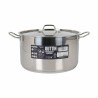 Pentola con Coperchio Quttin Hotel Acciaio ø 32 x 18 cm (2 Unità)