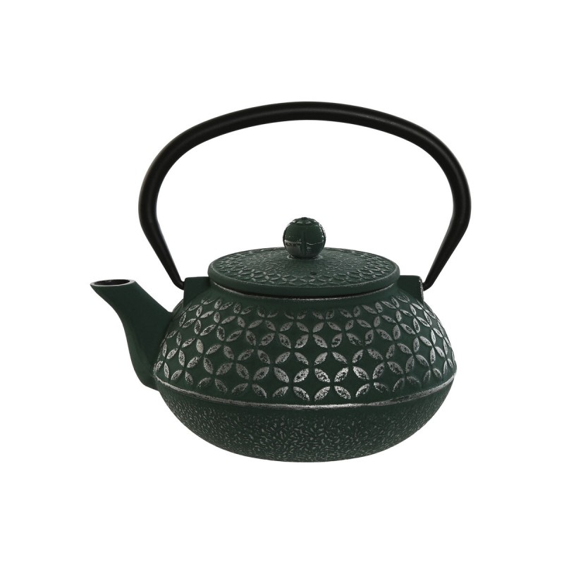 Teiera Home ESPRIT Nero Verde Acciaio inossidabile Ferro 900 ml Teiera Home ESPRIT Nero Verde Acciaio inossidabile Ferro 900 ml