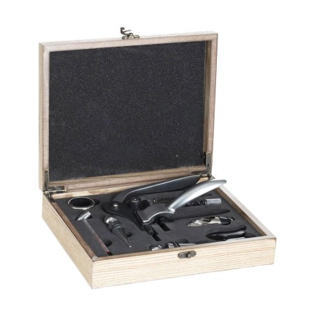 Set di Accessori per il Vino 5five Simply Smart Sommelier Legno