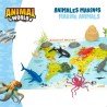 Figure di animali Colorbaby 19 Pezzi Oceano Plastica 14 x 6 x 7 cm (6 Unità)