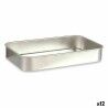 Teglia Kinvara 100152 Argentato Alluminio 23,5 x 6 x 36 cm (12 Unità)