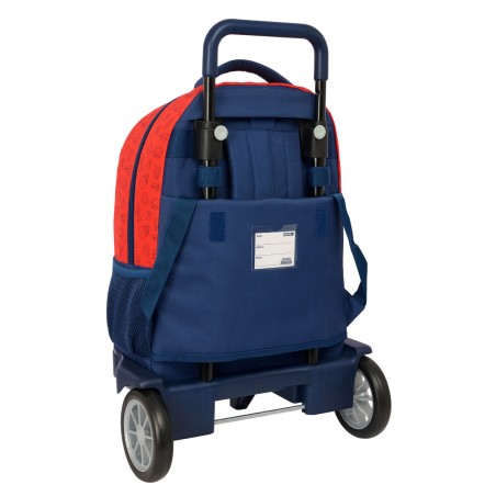 Zaino Scuola Super Mario Trick Rosso Blu scuro 33 x 45 x 22 cm