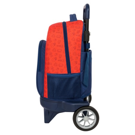 Zaino Scuola Super Mario Trick Rosso Blu scuro 33 x 45 x 22 cm