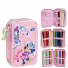 Astuccio Minnie Mouse Rosa 12,5 x 6,5 x 19,5 cm