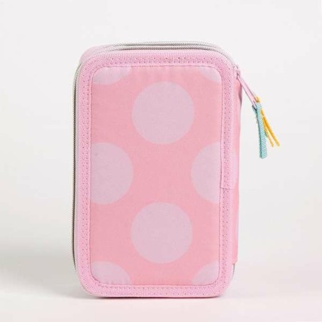 Astuccio Minnie Mouse Rosa 12,5 x 6,5 x 19,5 cm