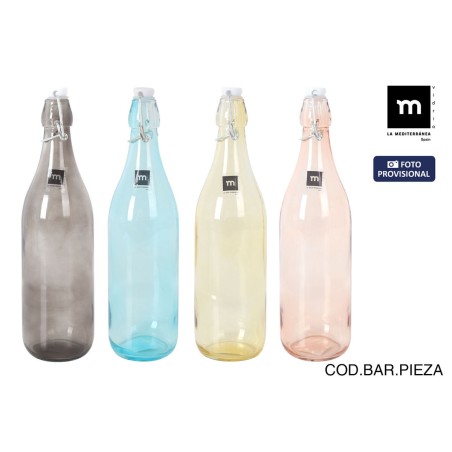 Bottiglia di Vetro La Mediterránea Goethe 1 L (12 Unità)