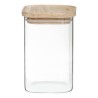 Set di 4 Barattoli Secret de Gourmet Cucina Impilabile Vetro