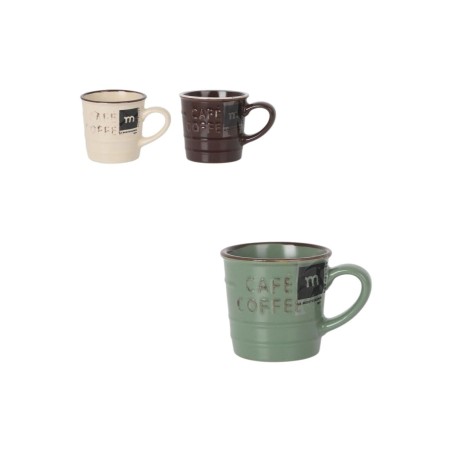 Tazza di caffè e tè La Mediterránea Sweet farm 80 ml (36 Unità)