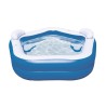 Bestway Piscina Gonfiabile 2 Camere Family 213x206x69 cm +6 Anni Giardino 54153