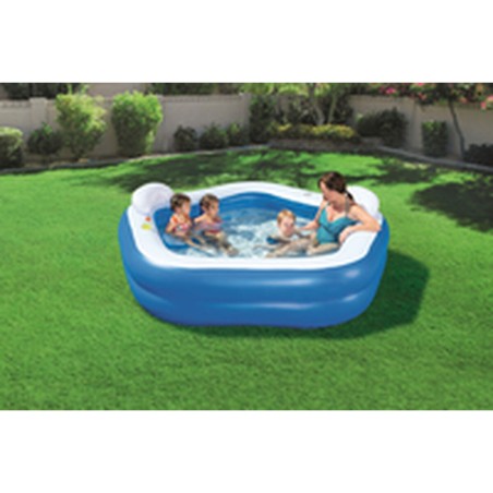 Bestway Piscina Gonfiabile 2 Camere Family 213x206x69 cm +6 Anni Giardino 54153