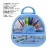Set di Cancelleria Stitch Azzurro Valigetta