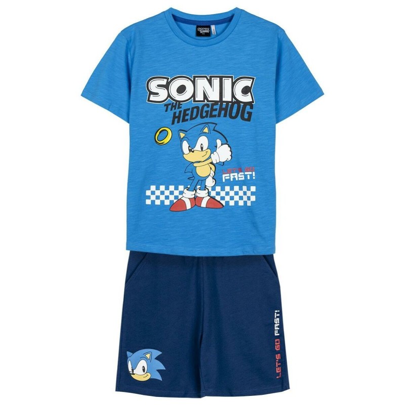 Set di Indumenti Sonic Azzurro Set di Indumenti Sonic Azzurro