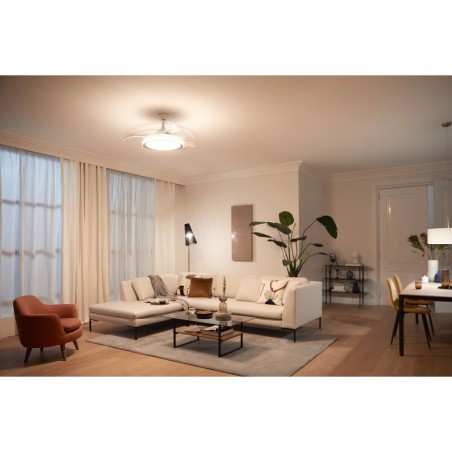 Ventilatore da Soffitto con Luce Philips Atlas Dorato 35 W 28 W 4500 Lm (2700 K)