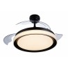 Ventilatore da Soffitto con Luce Philips Atlas Nero 35 W 28 W 4500 Lm (2700 K)