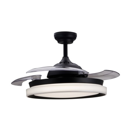 Ventilatore da Soffitto con Luce Philips Atlas Nero 35 W 28 W 4500 Lm (2700 K)