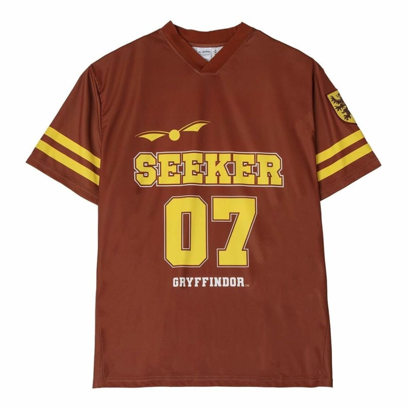 Maglia a Maniche Corte Harry Potter Gryffindor Rosso Maglia a Maniche Corte Harry Potter Gryffindor Rosso
