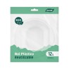Set da Aperitivo Algon Plastica 250 ml 12 x 12 x 5 cm 12 Pezzi (24 Unità)