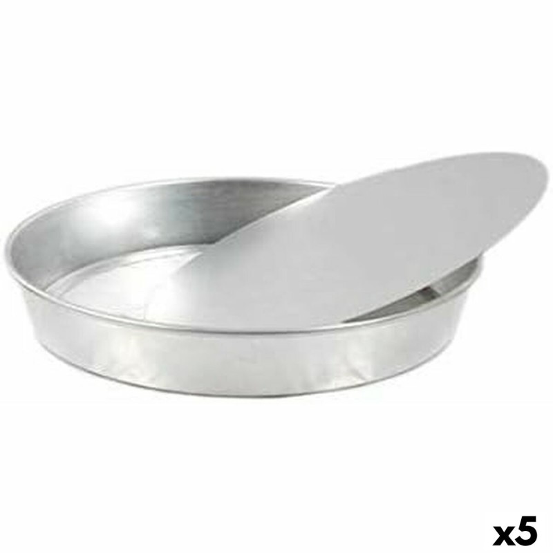 Stampo Removibile VR Alluminio Argentato 29 x 29 x 4 cm (5 Unità) Stampo Removibile VR Alluminio Argentato 29 x 29 x 4 cm (5 Unità)