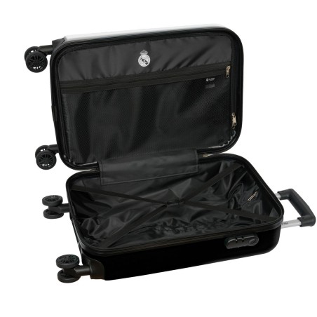 Trolley da Cabina Real Madrid C.F. 1st Kit 24/25 Bianco Grigio 20"